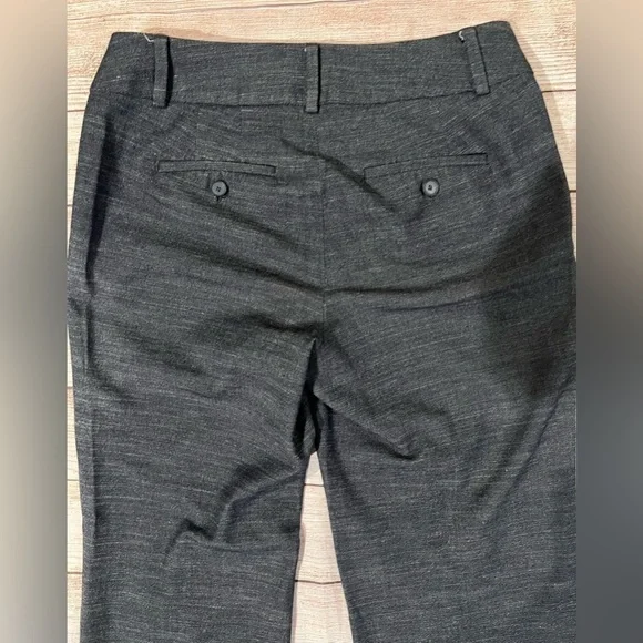 Ann Taylor Loft - Julie trouser flare leg gray size 2 petite - Picture 4 of 6